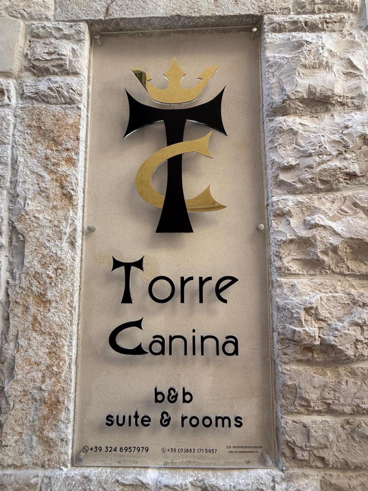 B&B Torre Canina Suite & Rooms 特拉尼 外观 照片